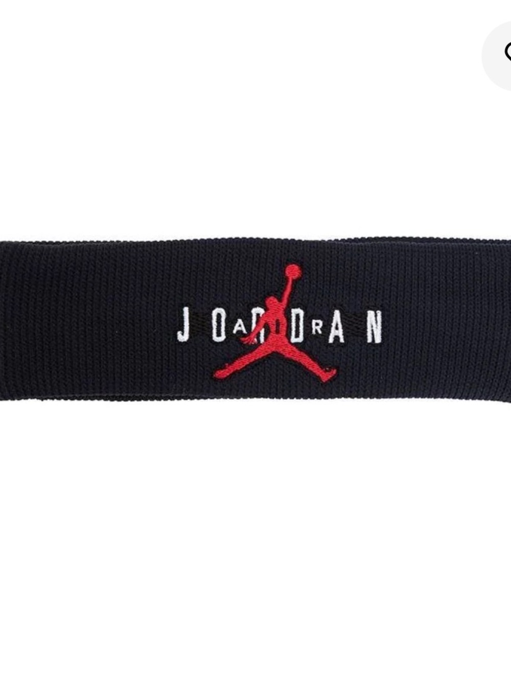 Jordan Air Jordan Jumpman Terry Headband 'Black' men’s o/s NWOT